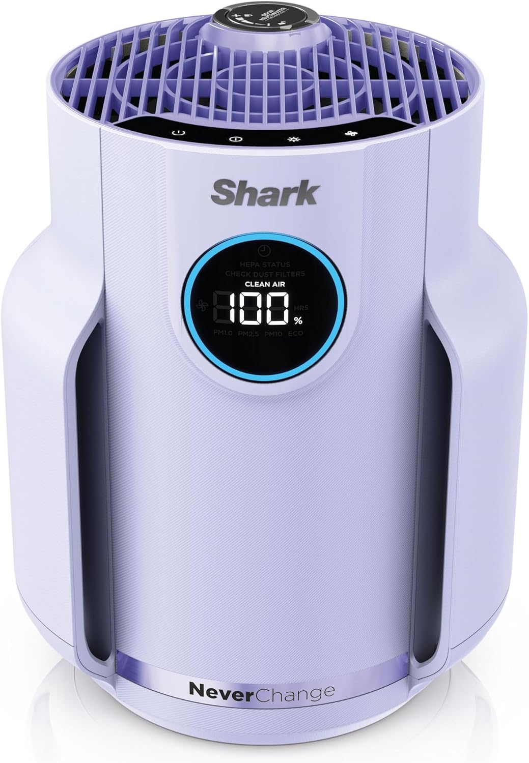 Shark NeverChange Compact Pro Air Purifier, HP072PL, Lilac