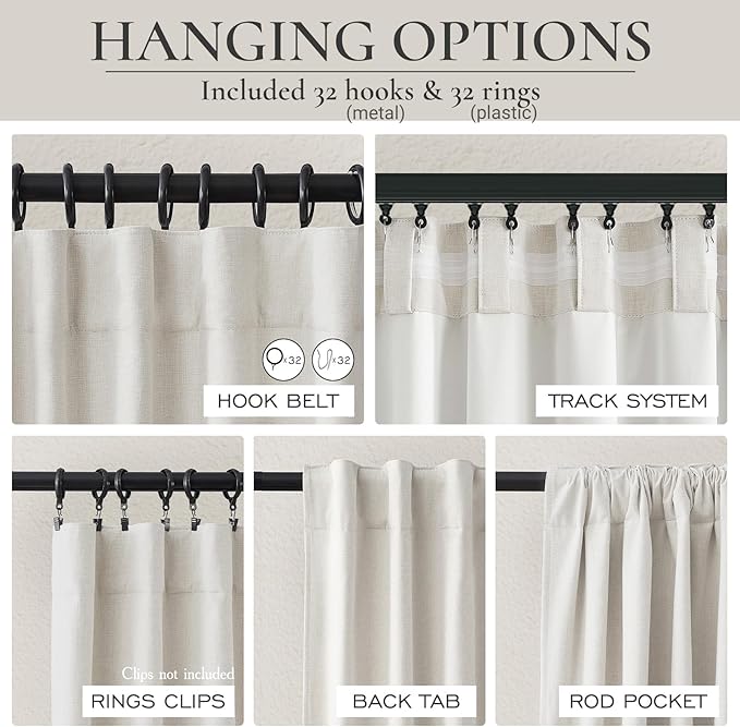 100 Percent Blackout Sliding Glass Door Curtains 120 Inches Long 2 Panels
