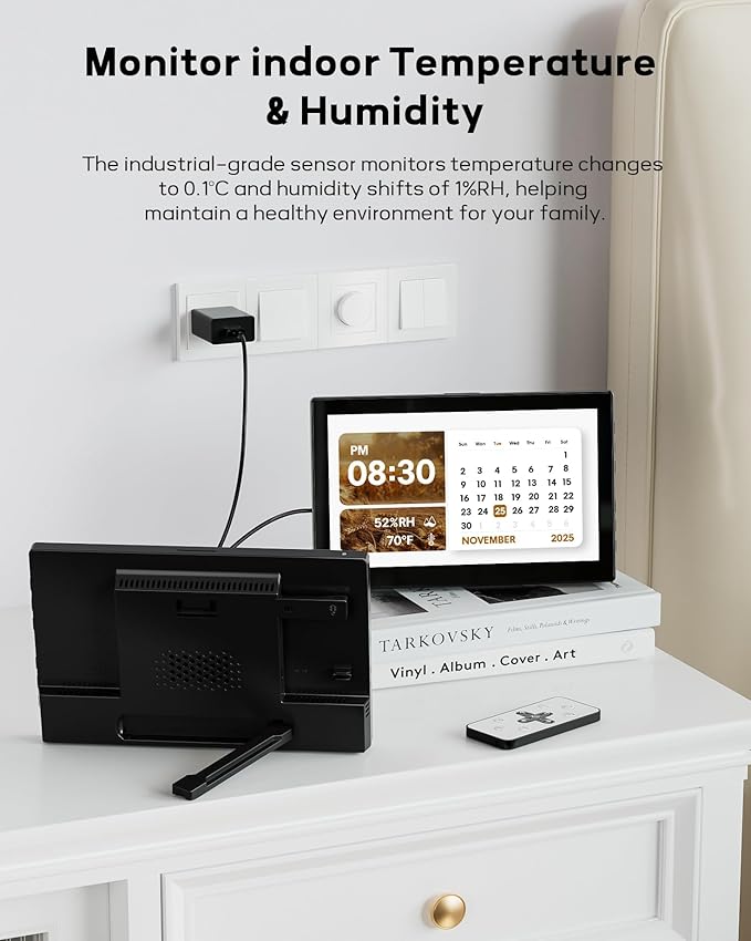 10.1" Large Digital Clock with Date and Day