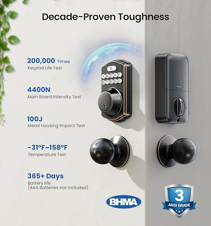 Veise Keyless Entry Door Lock