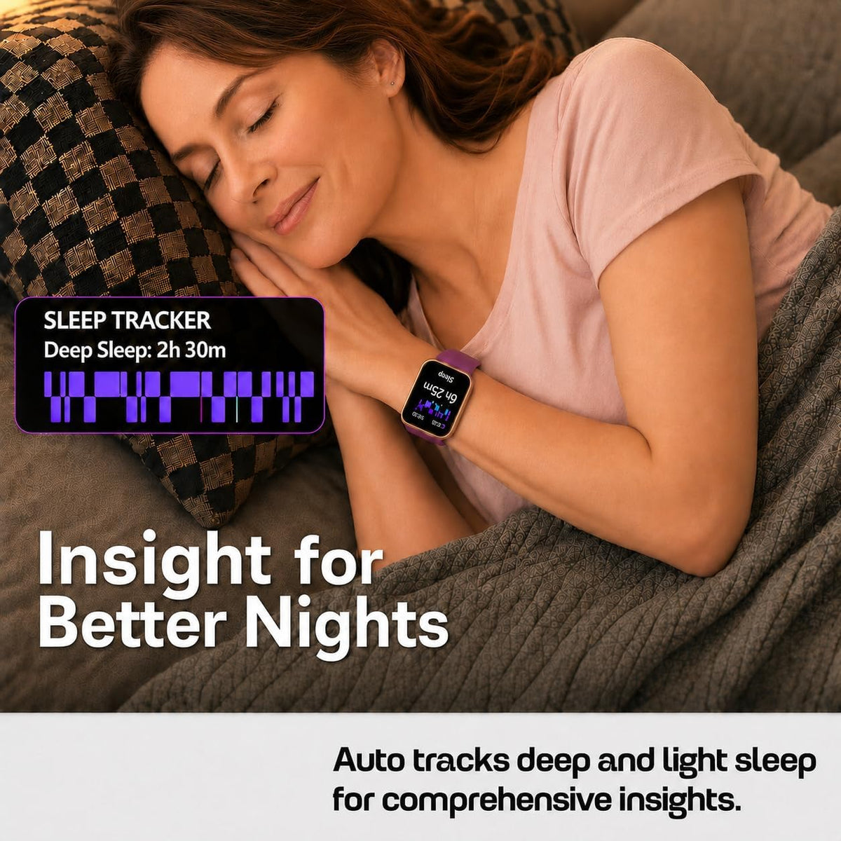 Senior-Friendly Pedometer Watch, Step Counter, No App or Phone Required