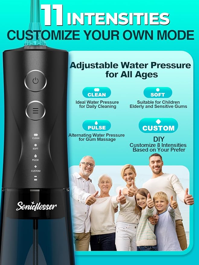 Portable Water Flosser for Teeth Pick