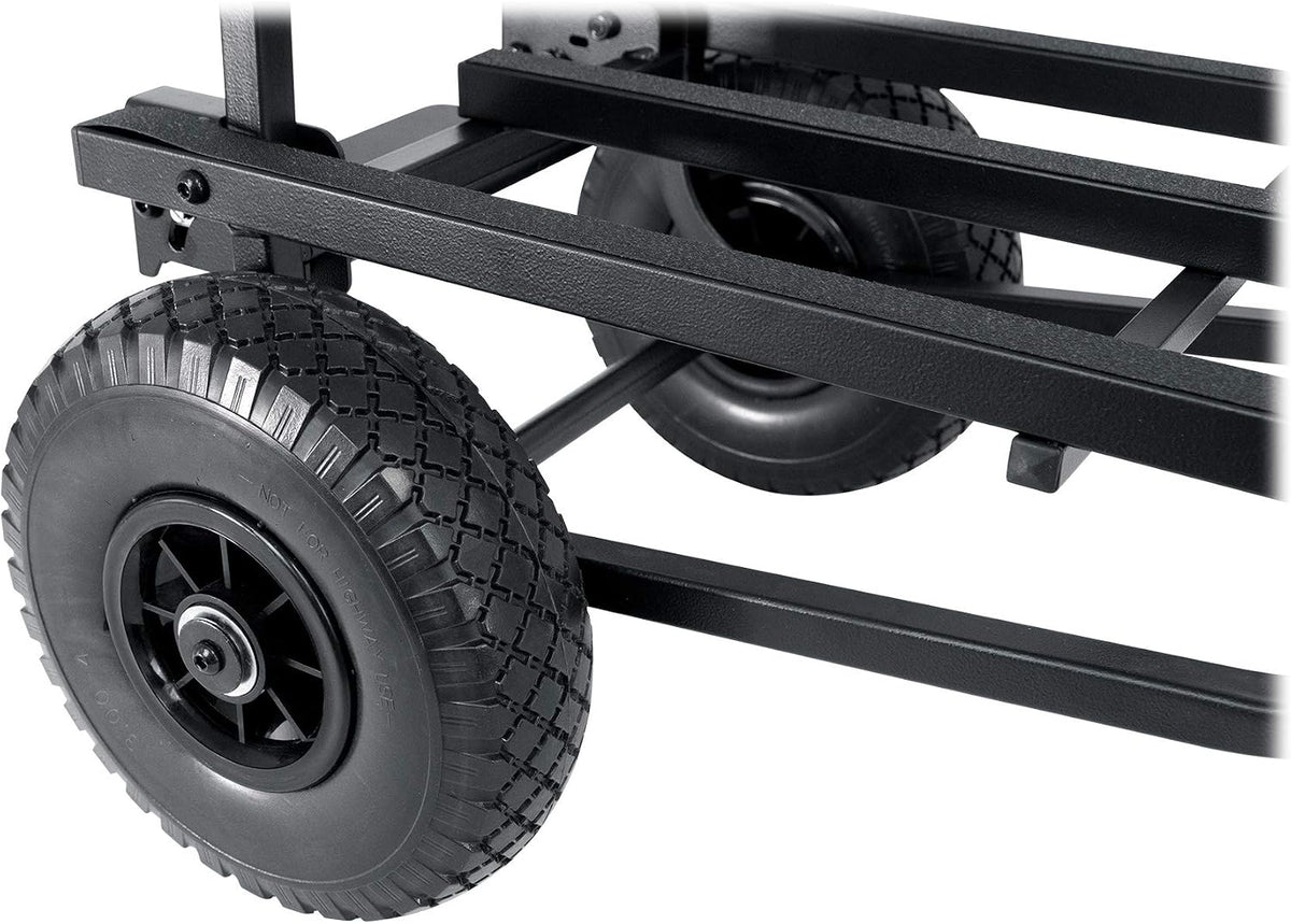 Rockville Rock Cart Pro DJ Equipment Transport Roller Cart, 700 LB Capacity