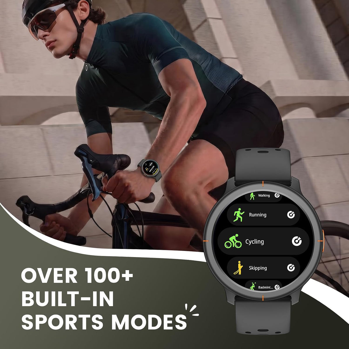 Smart Watch for Men Women, Bluetooth Calls, Activity Tracker, Android iOS