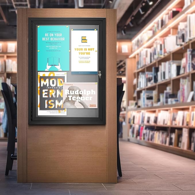 Enclosed Bulletin Board Outdoor Noticeboard