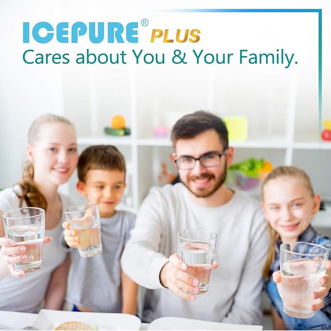 ICEPURE PLUS Remove Heavy Metals NSF/ANSI 53&42 NSF/ANSI/CAN 372 DA29-000...