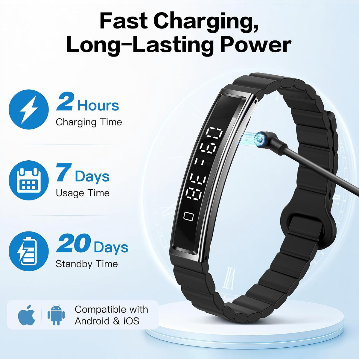 Smart Bracelet for Women & Men, Health Activity & Fitness Tracker