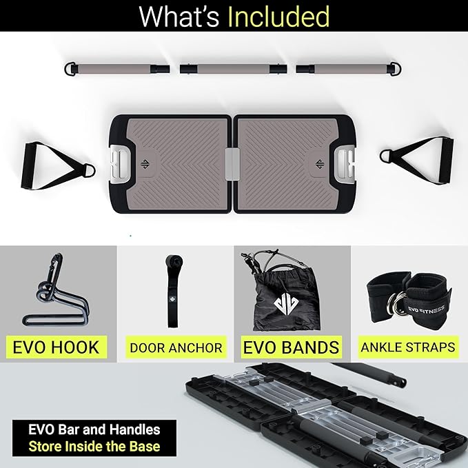 EVO Gym - Portable Home Gym Strength Training Equipment, at Home Gym | All in