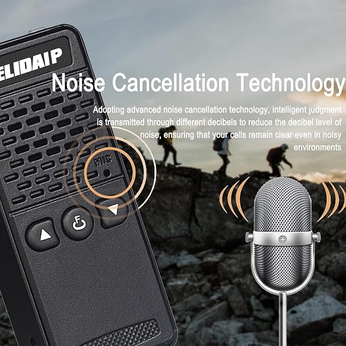 ELIDAIP T-M2 Super Mini Walkie Talkies