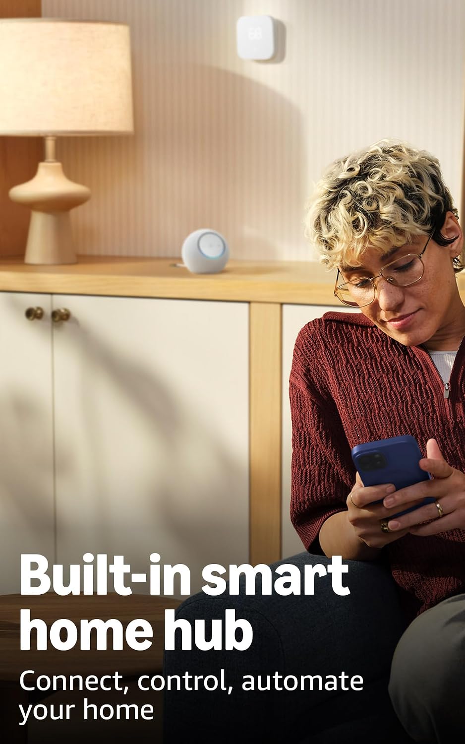 Amazon Echo Dot Max (newest model), Alexa speaker with room-filling sound and...