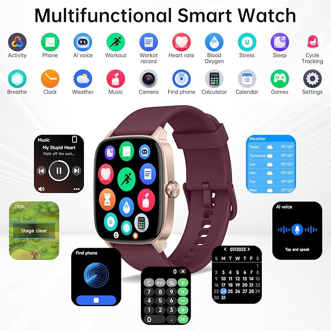 Smart Watches for Women Men