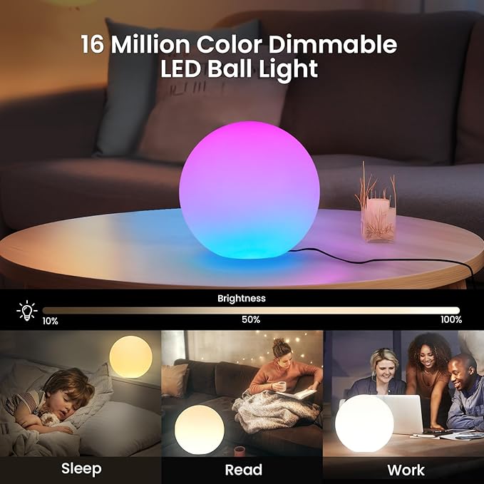 LOFTEK Color Changing Night Light, Smart LED Lamp
