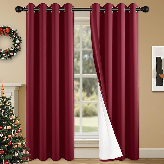 100% Blackout Curtains 84 Inch Length