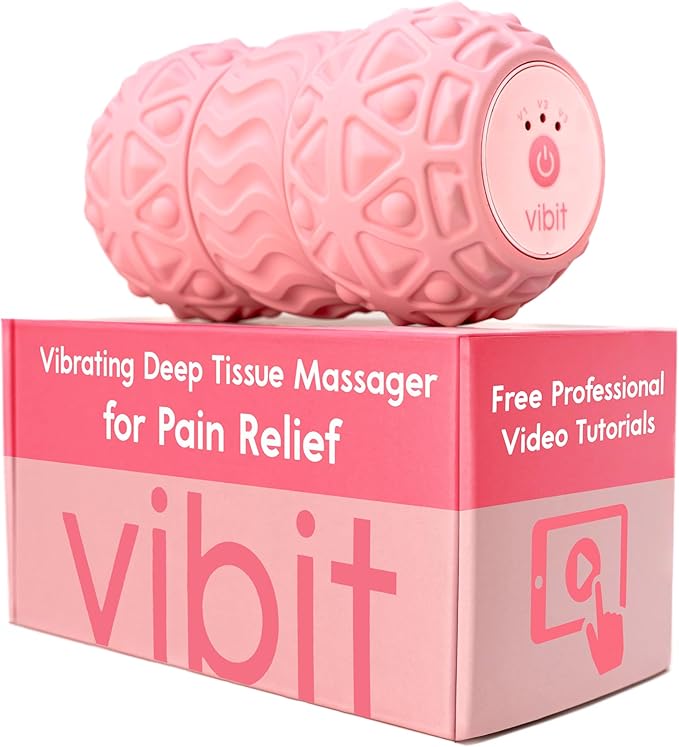 Vibit - Vibrating Massager for Plantar Fasciitis, Pain Relief and Sciatica