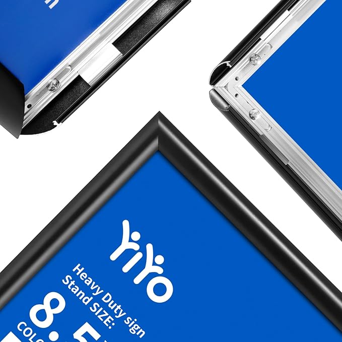 YIYO Sign Stand Poster Stand,adjustable heavy duty pedestal Sign Holder Floor