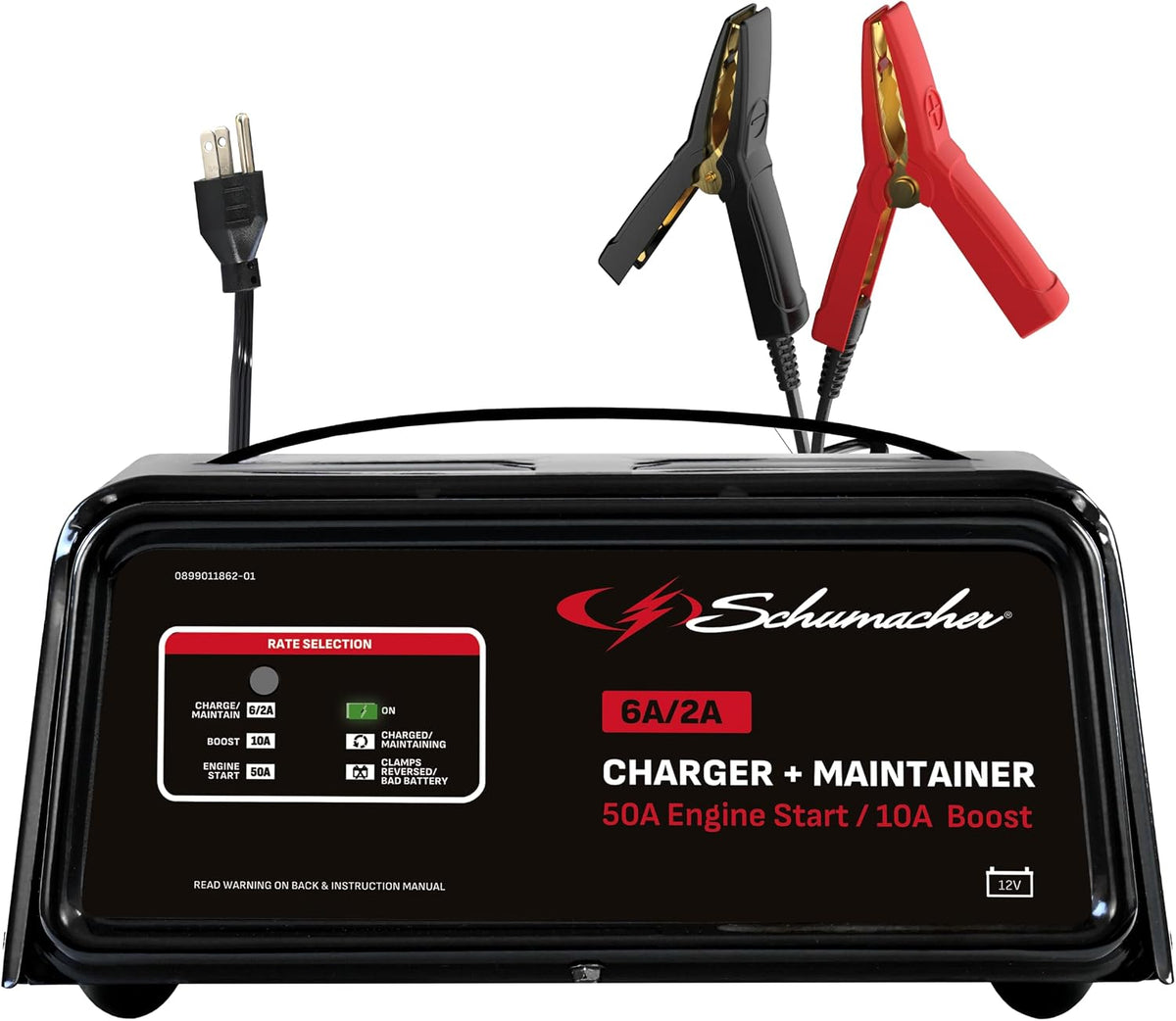 Schumacher Electric 6A Car Battery Charger & Maintainer, 12V – SC1361