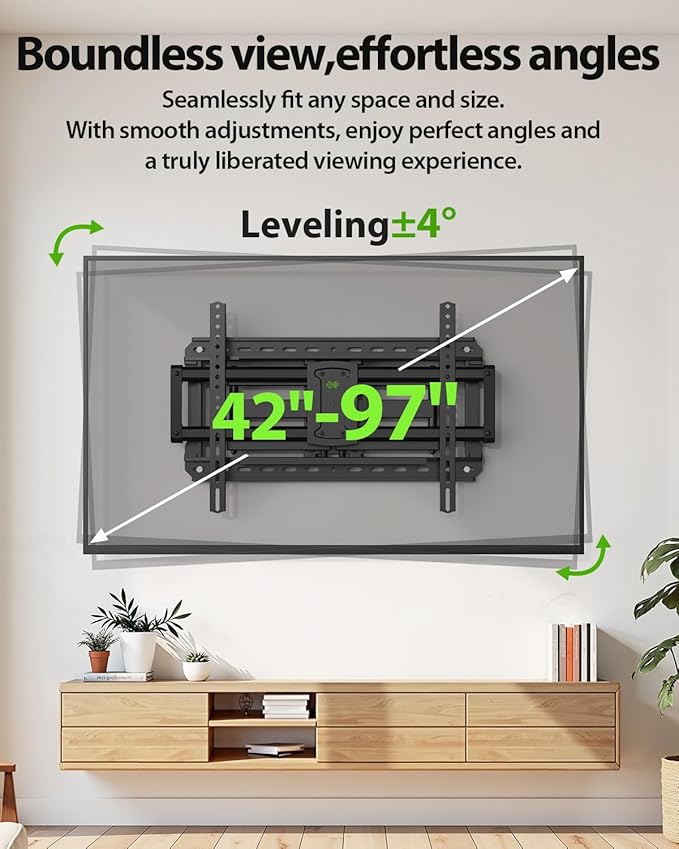USX MOUNT Full Motion TV Wall Mount