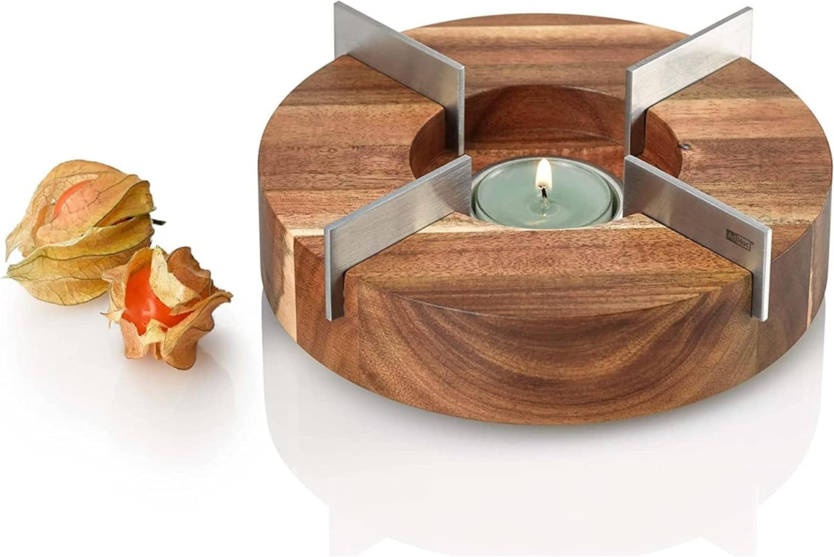 AdHoc Tuto Decorative Teapot and Food Warmer - Portable Warmer for Food &...