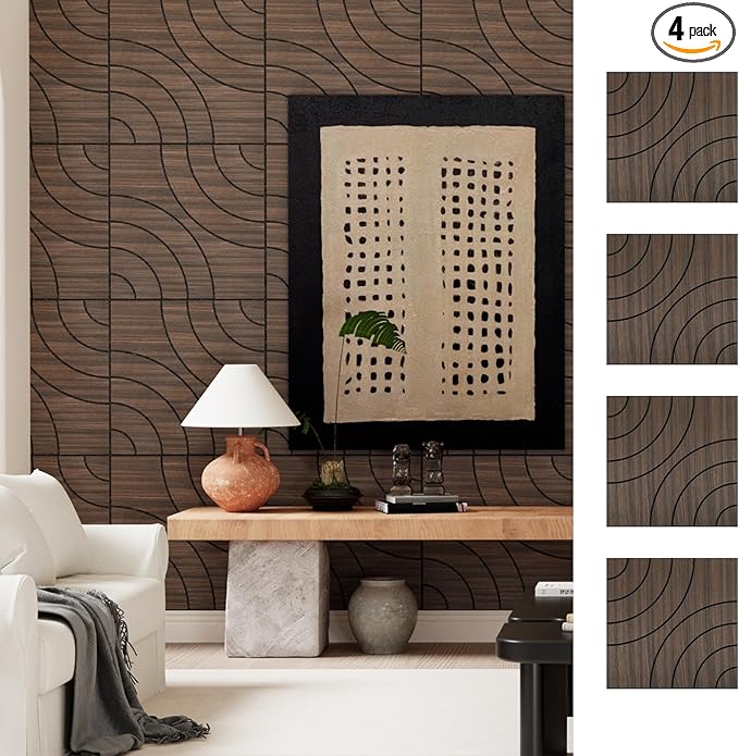 ARMURO 4 Packs Acoustic Wall Panels