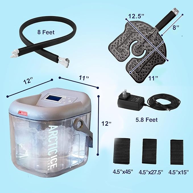 Circulating Cold Water Therapy Ice Machine Gen 2 by Arctic Ice Clear –