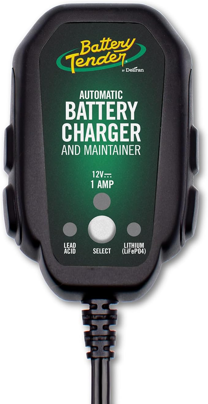 Battery Tender Junior 12V, 800mA Battery Charger and Maintainer