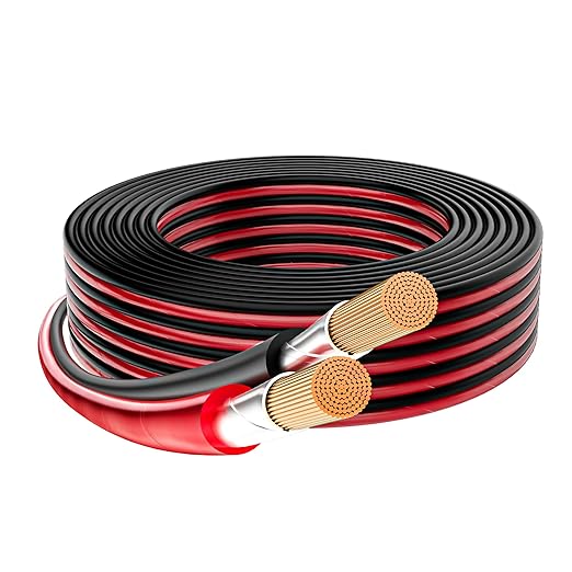 Mygatti 16/2 Gauge Speaker Wire 50FT, 16 AWG 2 Conductors OFC Pure Copper