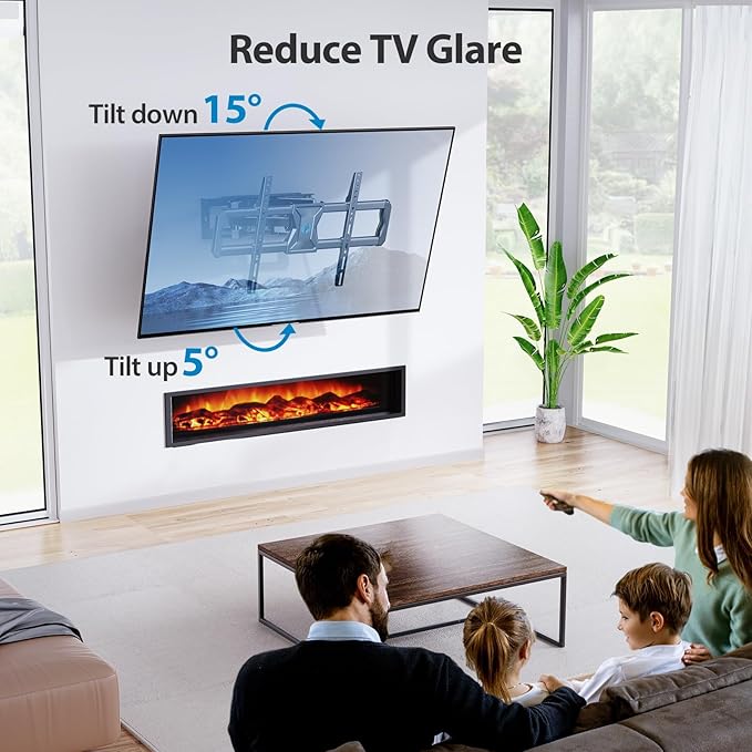 Pipishell Full-Motion TV Wall Mount