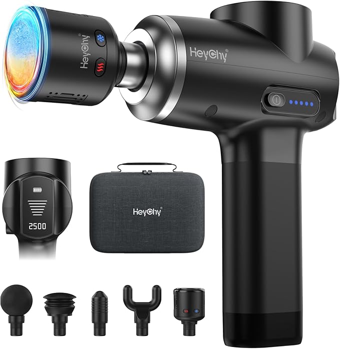 HEYCHY Percussion Massage Gun Deep Tissue