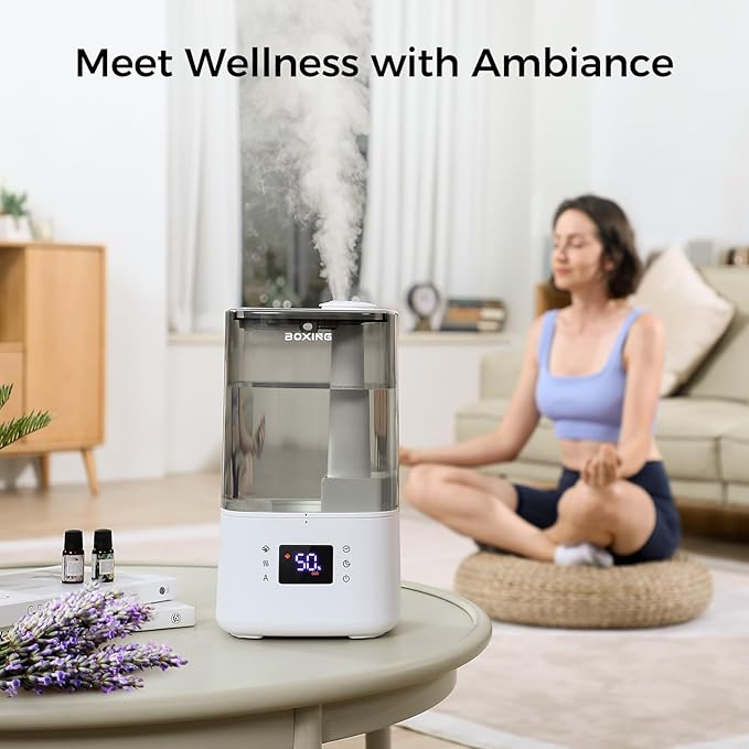 BOXING 6L Warm & Cool Mist Humidifiers