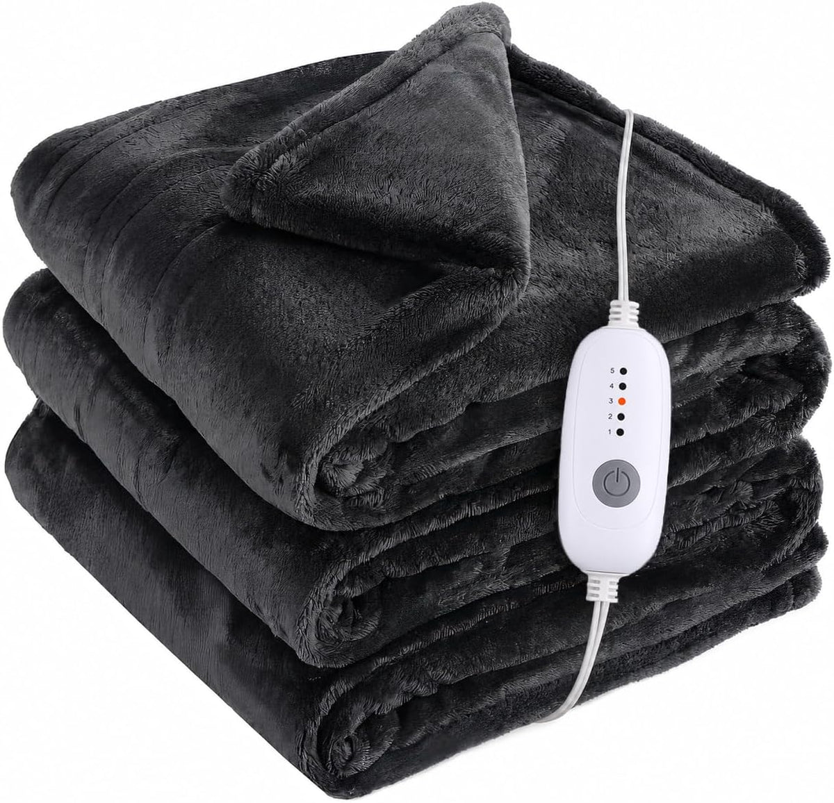 Eydna Electric Heated Blanket Full Size 72"x84",Fast Heating Throw,...