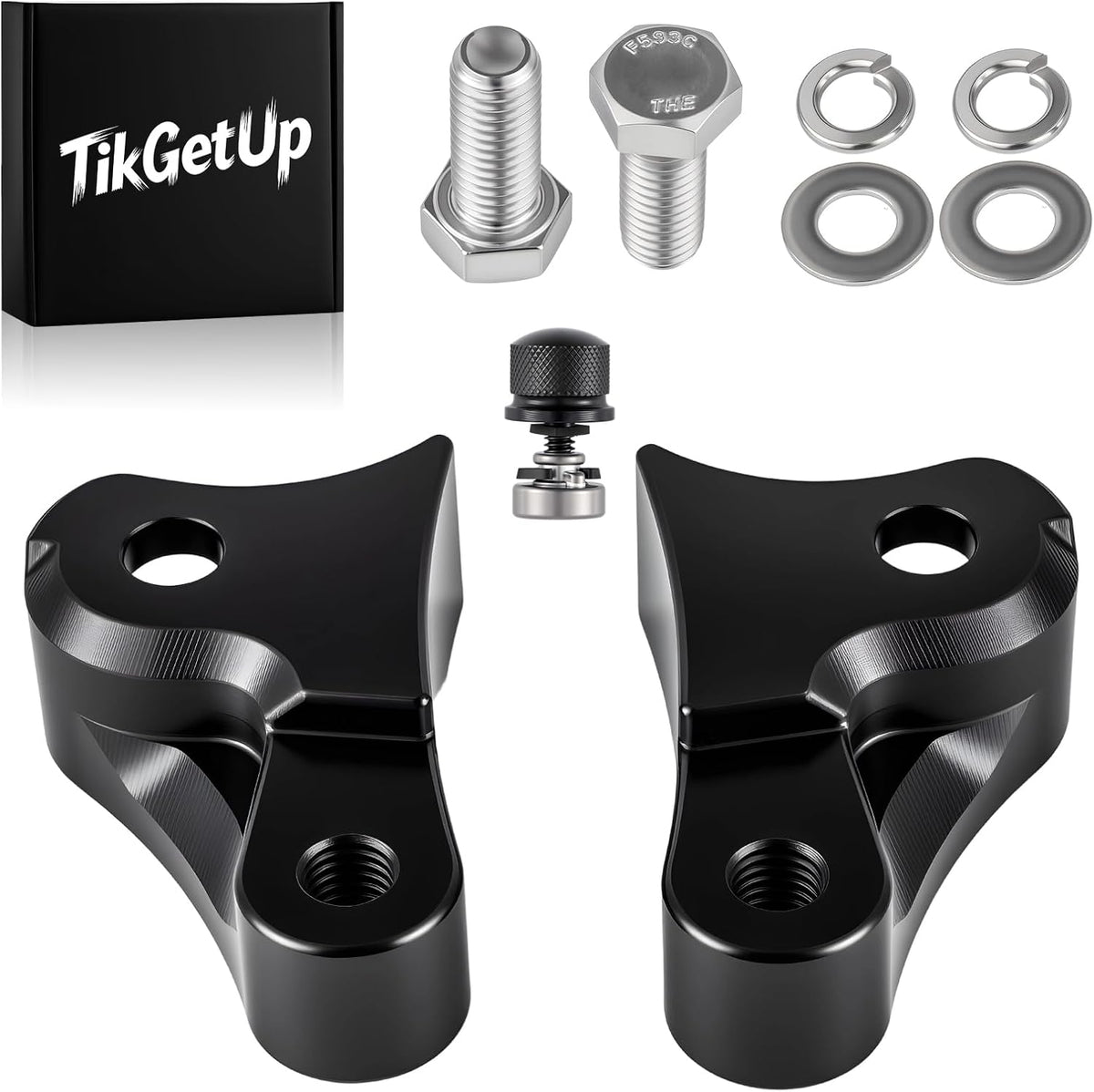 1.5'' Inch Lowering Link Blocks Kit for Harley 2009-2025 Touring Stre...