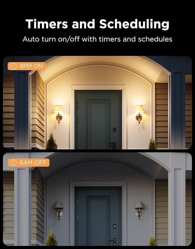 Govee E12 Led Bulb, Smart Light Bulbs Work (6 Pack)