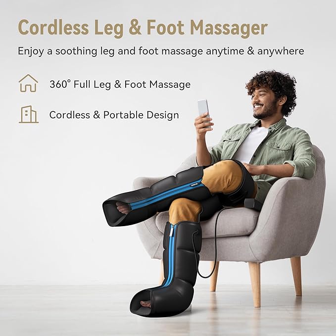FIT KING Rechargeable Leg and Foot Massager