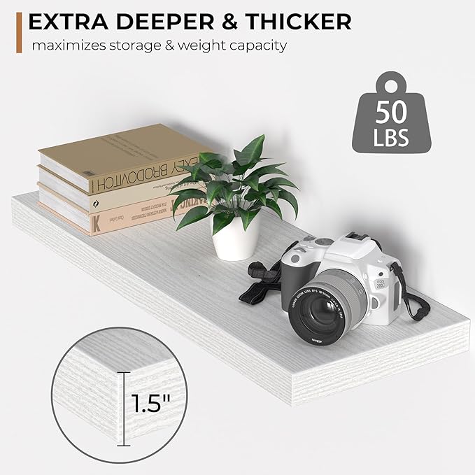 Floating Shelves (2 Pack)