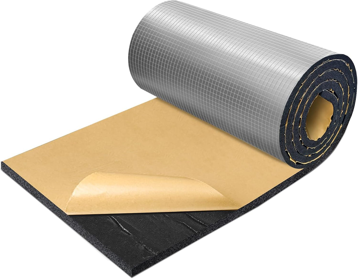 TroyStudio Sound Proof Closed Cell Foam, Self-Adhesive 13'' x 78"...