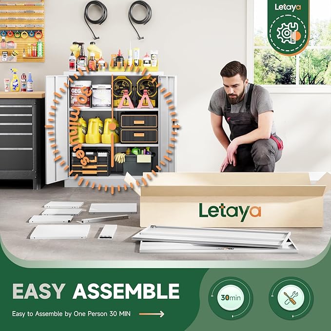 Letaya Metal Storage Cabinets