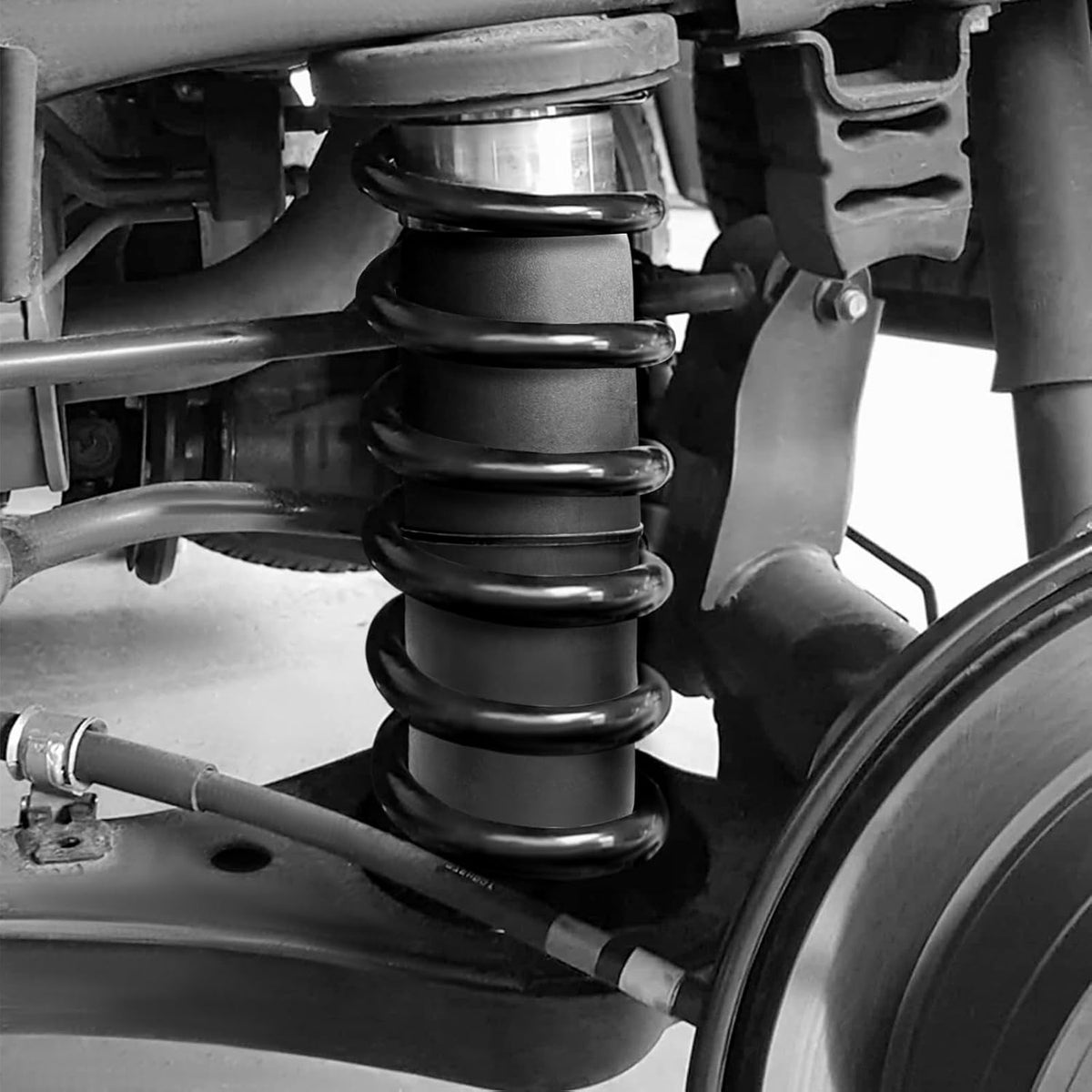 MILLISEC Rear Air Helper Spring Bag Suspension Kit for 2011-2018 RAM 1500