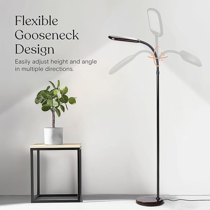 Brightech Litespan Slim LED Floor Reading Lamp