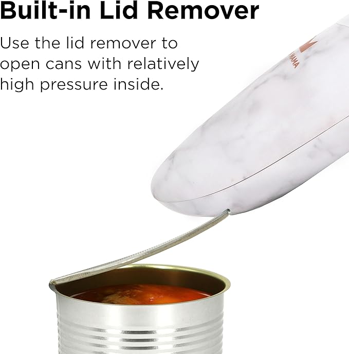 Kitchen Mama Auto 2.0 Electric Can Opener: Blade Opens Almost Any Can Pop or