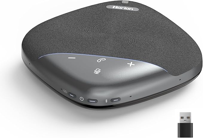 HORION Conference Speaker with Microphone, Wireless Bluetooth Speakerphone