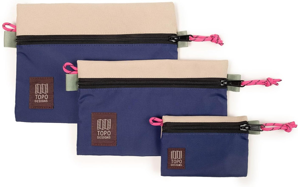 Topo Designs Accessory Bag 3 Piece Bundle, Travel Organizers for Smaller Item...