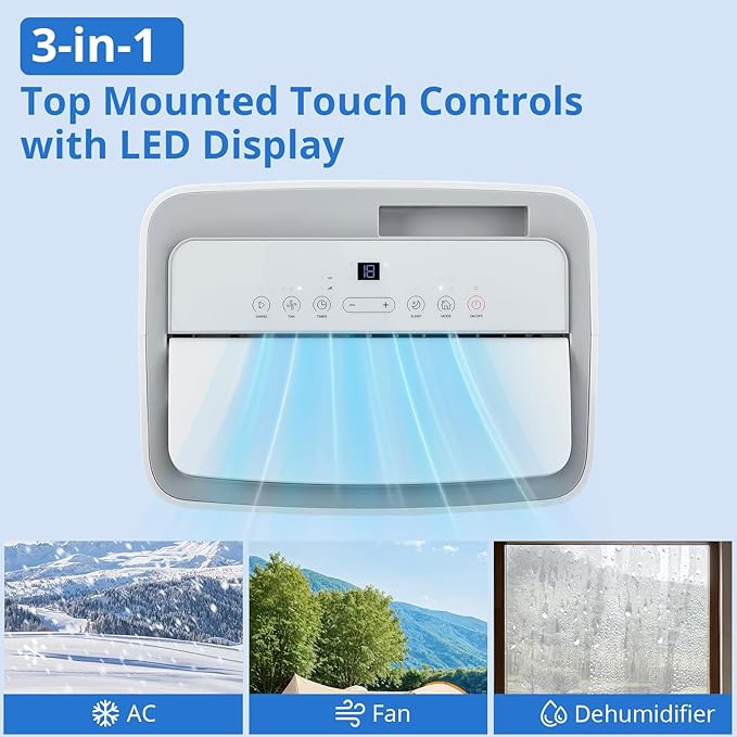 Portable Air Conditioners 14, 000 BTU, Portable AC Units