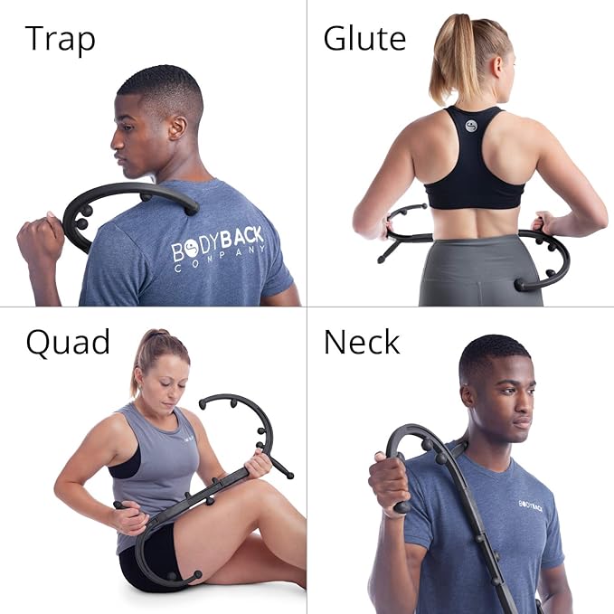 Body Back Buddy Elite Trigger Point Massage Tool, Neck and Back Massager