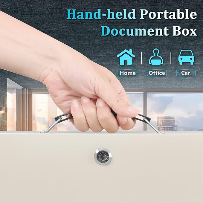 Dalmbox Portable Fire Safe Box