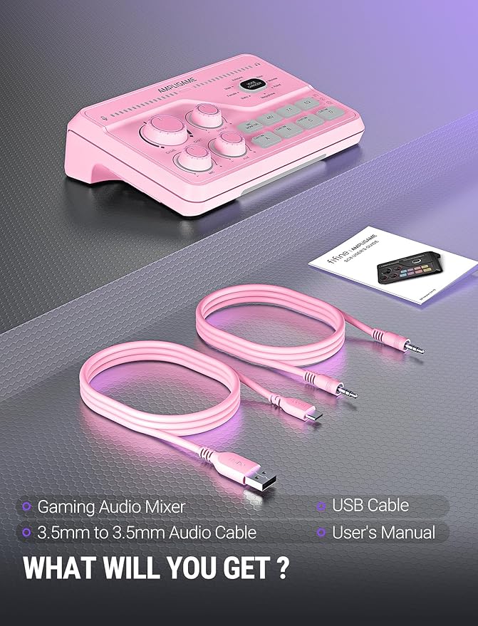 FIFINE Streaming Audio Mixer