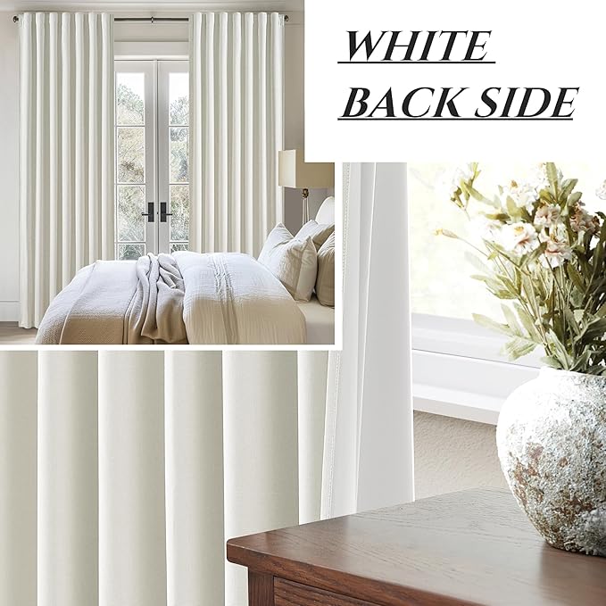 Blackout Curtains 112 Inch Long 2 Panels Burg, Sound Pleated Curtain Noise