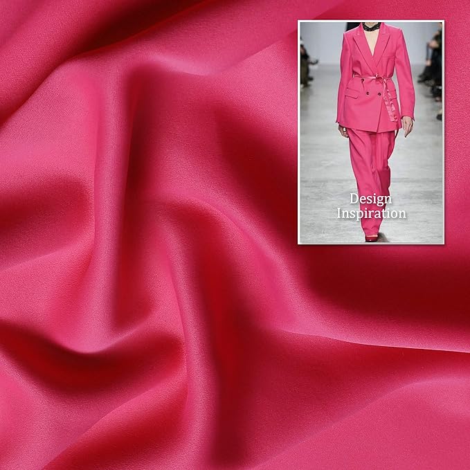 DUALIFE Pink Solid Blackout Curtains 84 Inches Long (Set of 2)