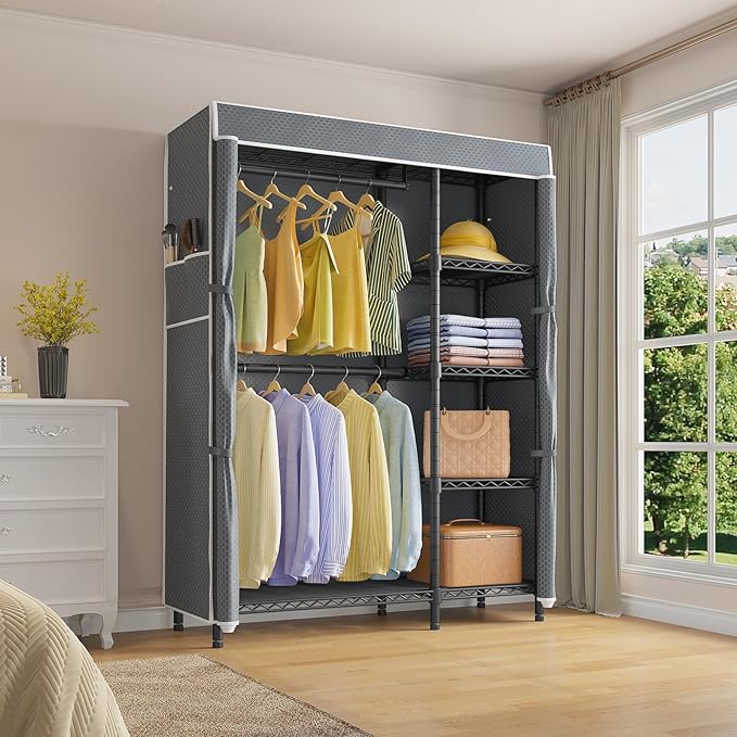 VIPEK V7C Garment Racks with Cover Portable Closets
