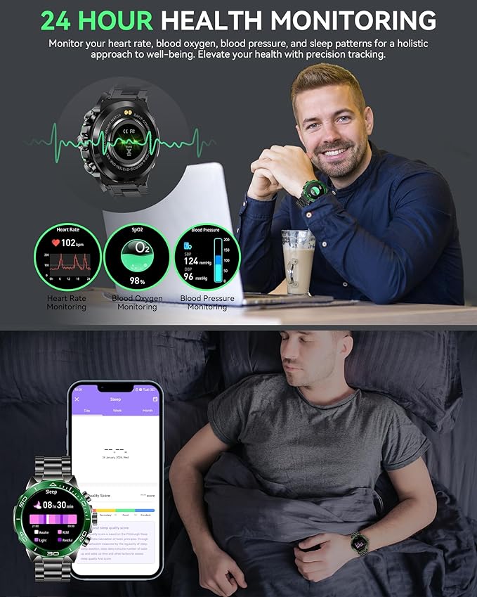 SOUYIE Men's Luxury Smart Watch