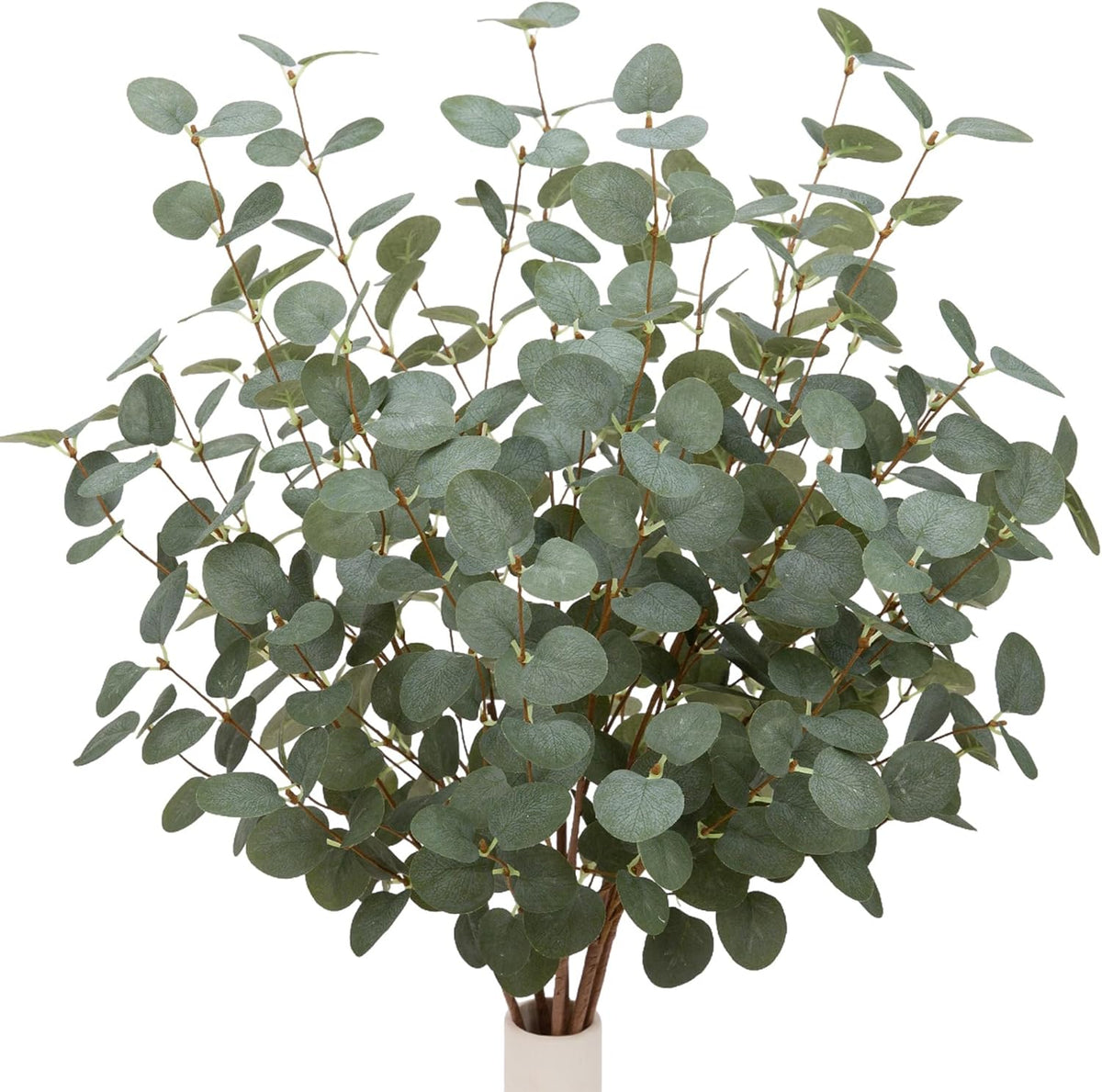 12 Pcs 27" Eucalyptus Stems Greenery Stems Eucalyptus Leaf Spray in Gree...